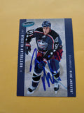 Rostislav Klesla Signed Columbus Blue Jackets Card A