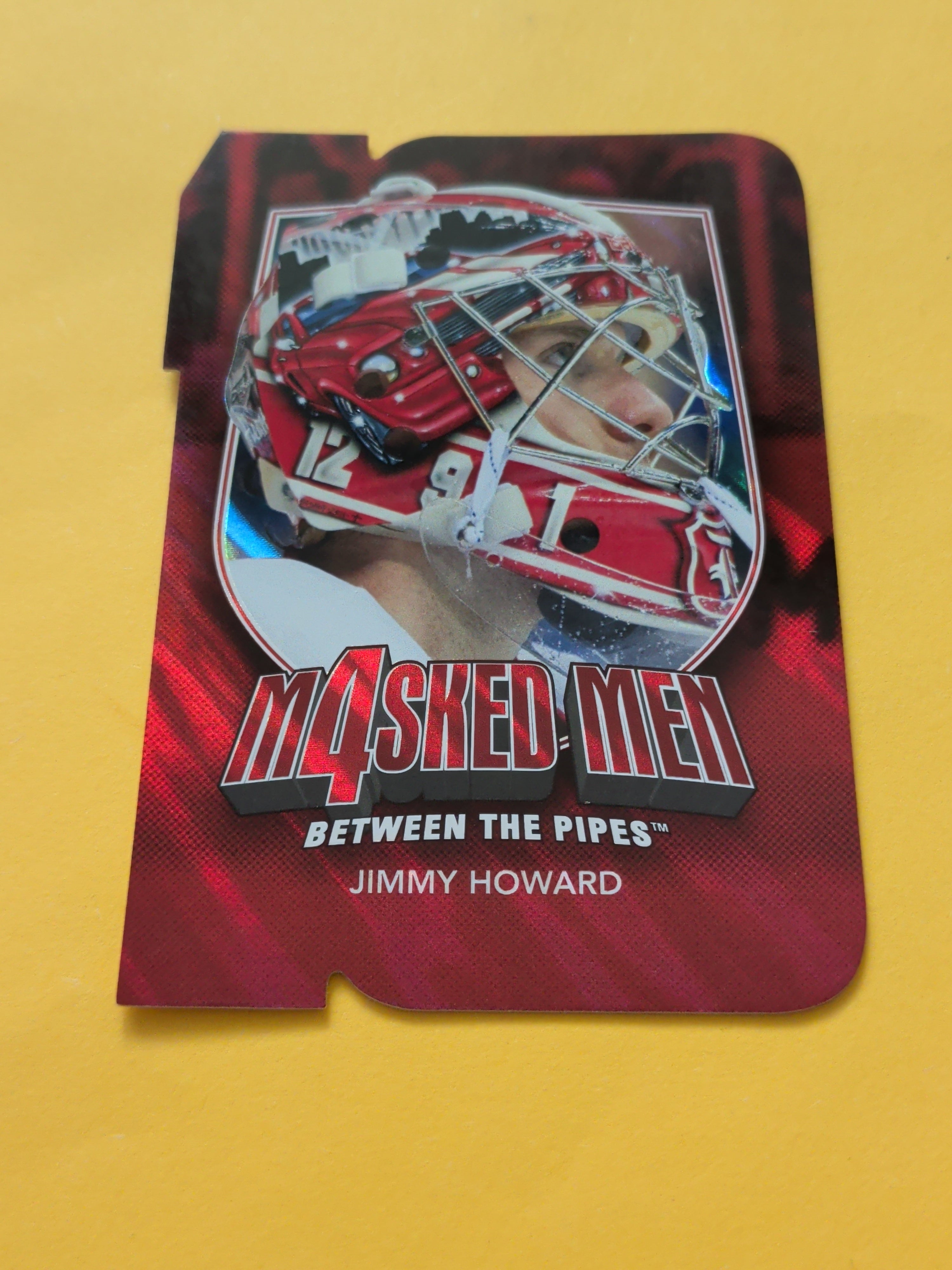 Jimmy Howard 11-12 ITG Between The Pipes Masked Men Card