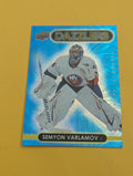 Semyon Varlamov 21-22 Upper Deck Dazzlers Blue Card