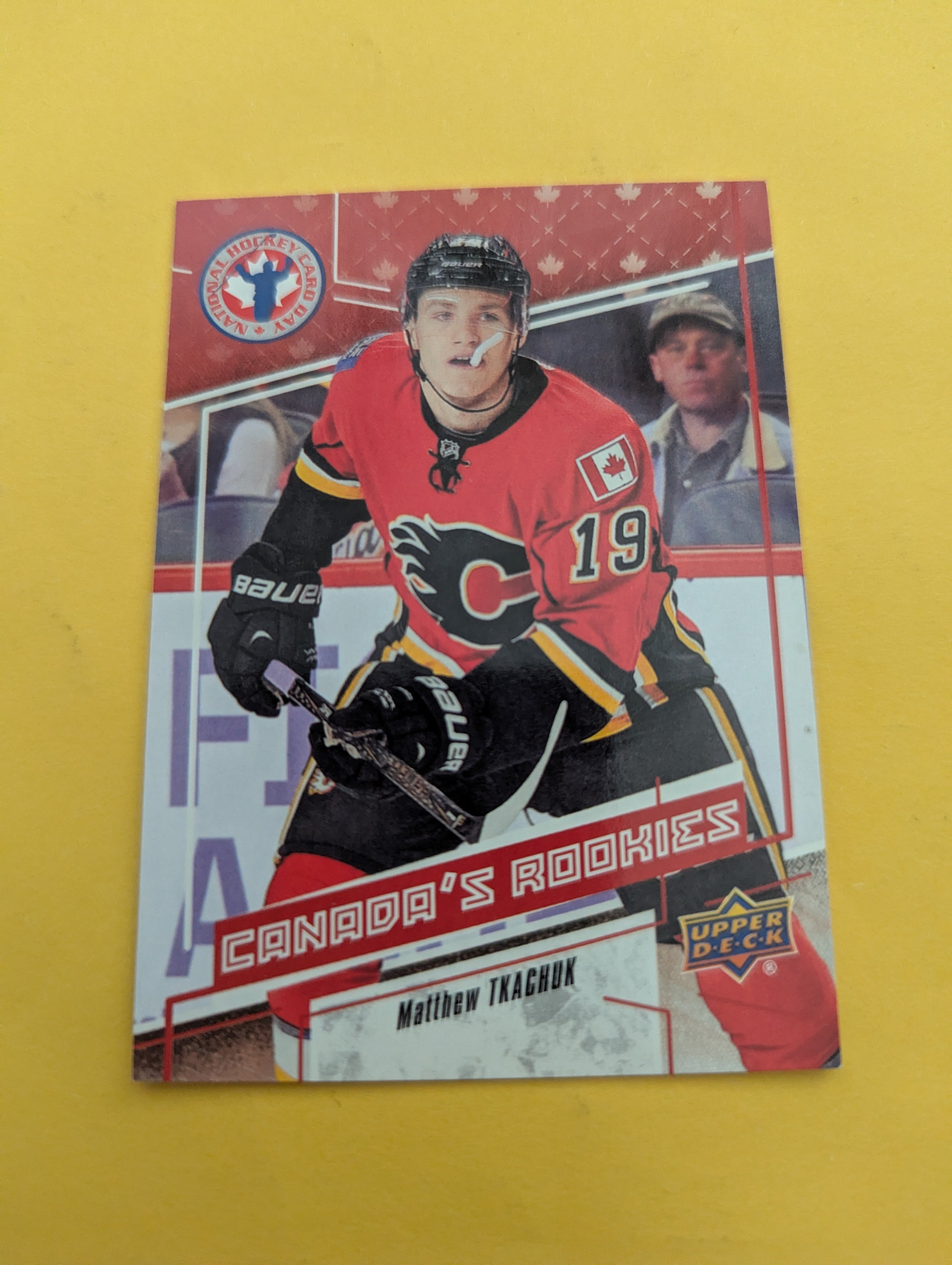Matthew Tkachuk 16-17 Upper Deck Canada's Rookies Card