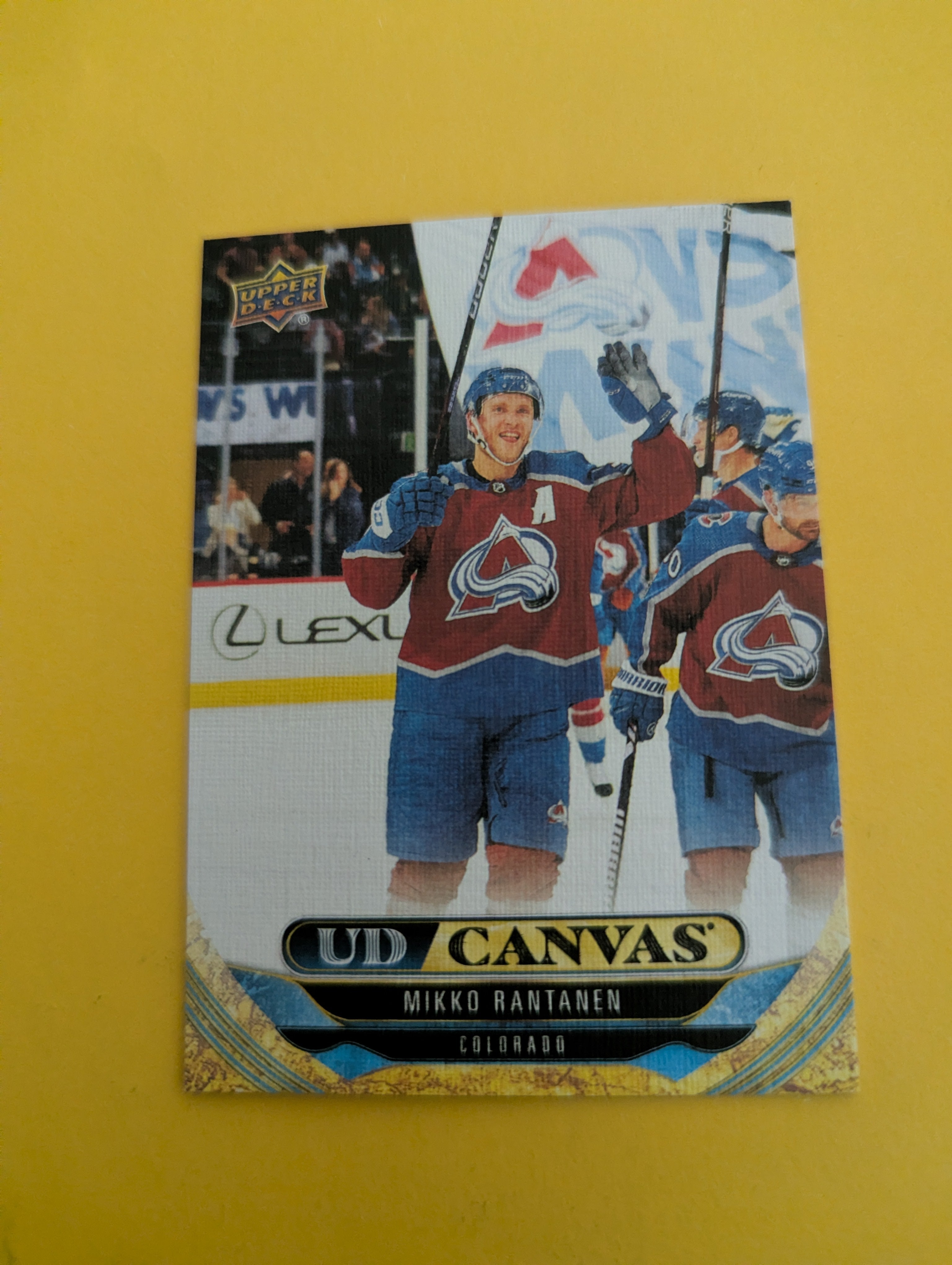 Mikko Rantanen 24-25 Upper Deck UD Canvas Card