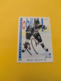 Marc Bergevin Signed Tampa Bay Lightning Card