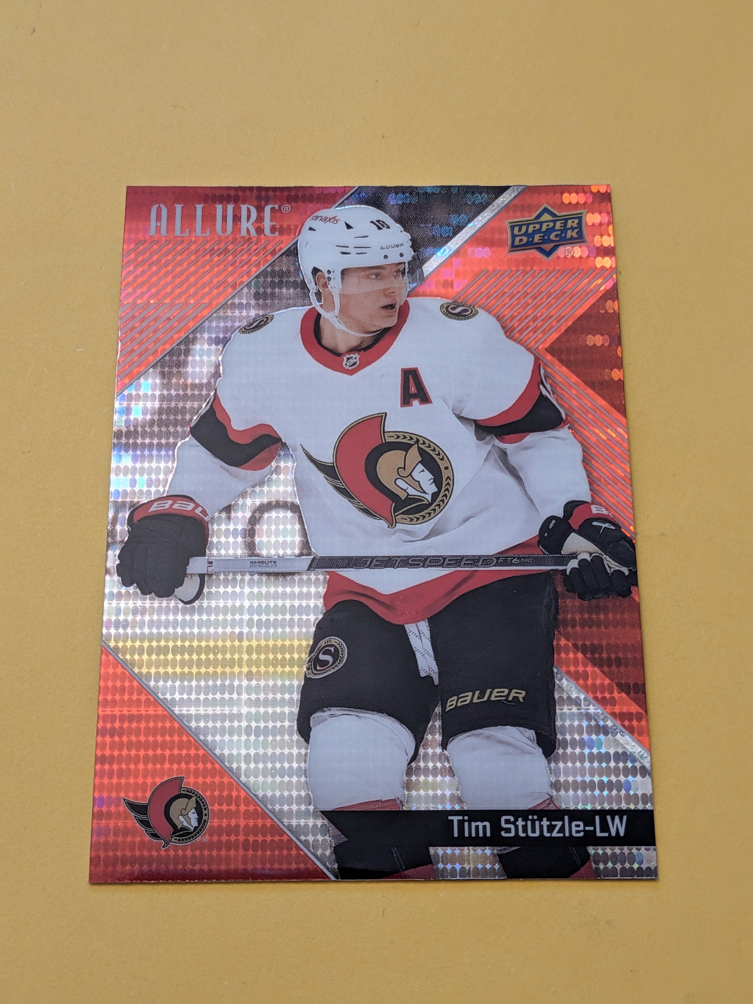 Tim Stutzle 24-25 Allure Red Rainbow Card