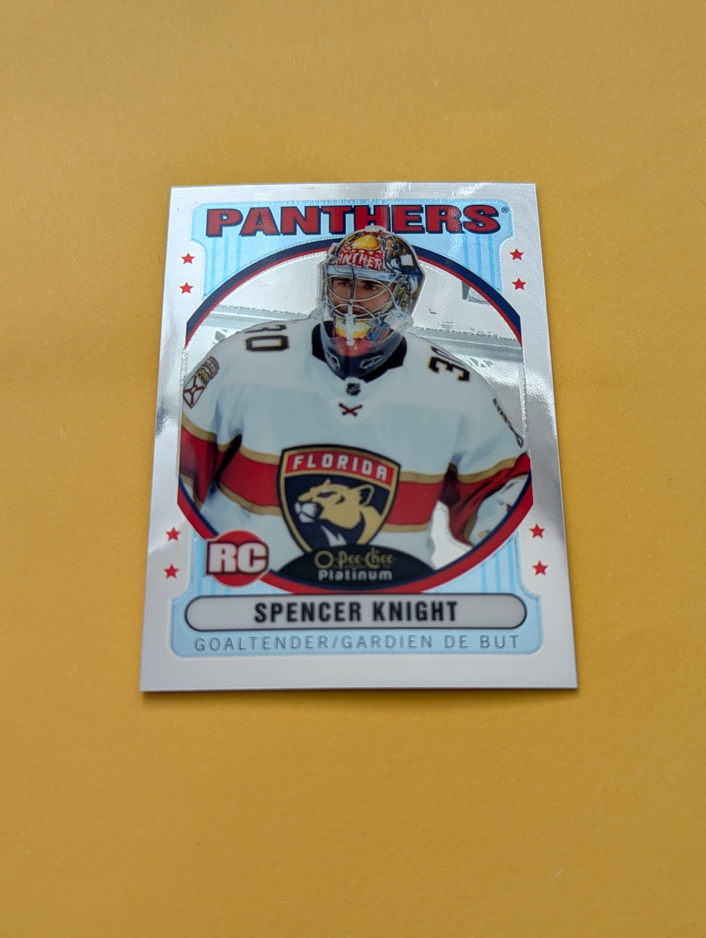 Spencer Knight 21-22 OPC Platinum Retro Rookie Card
