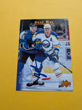 Brad May Signed Buffalo Sabres Card B