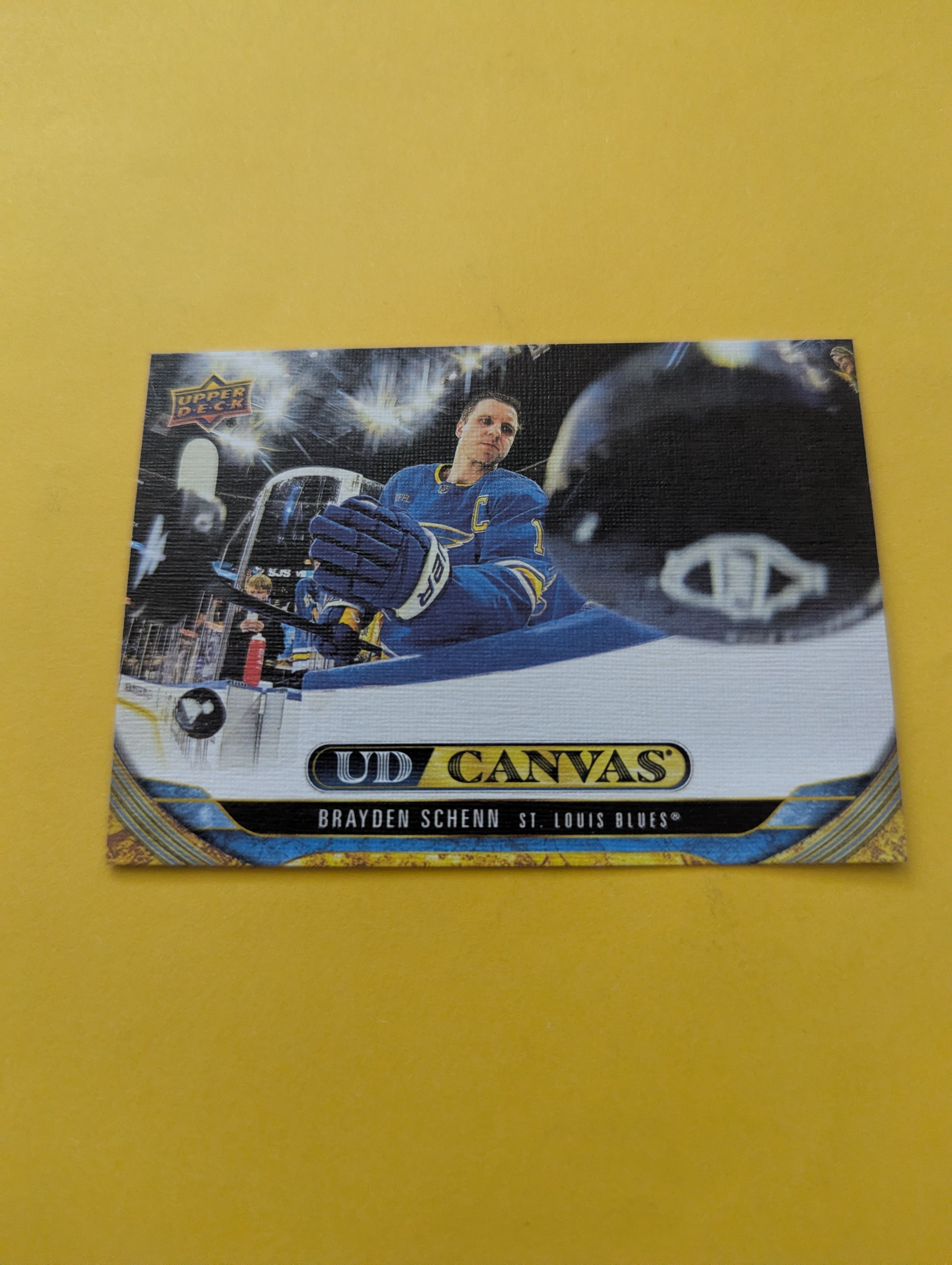 Brayden Schenn 24-25 Upper Deck UD Canvas Card