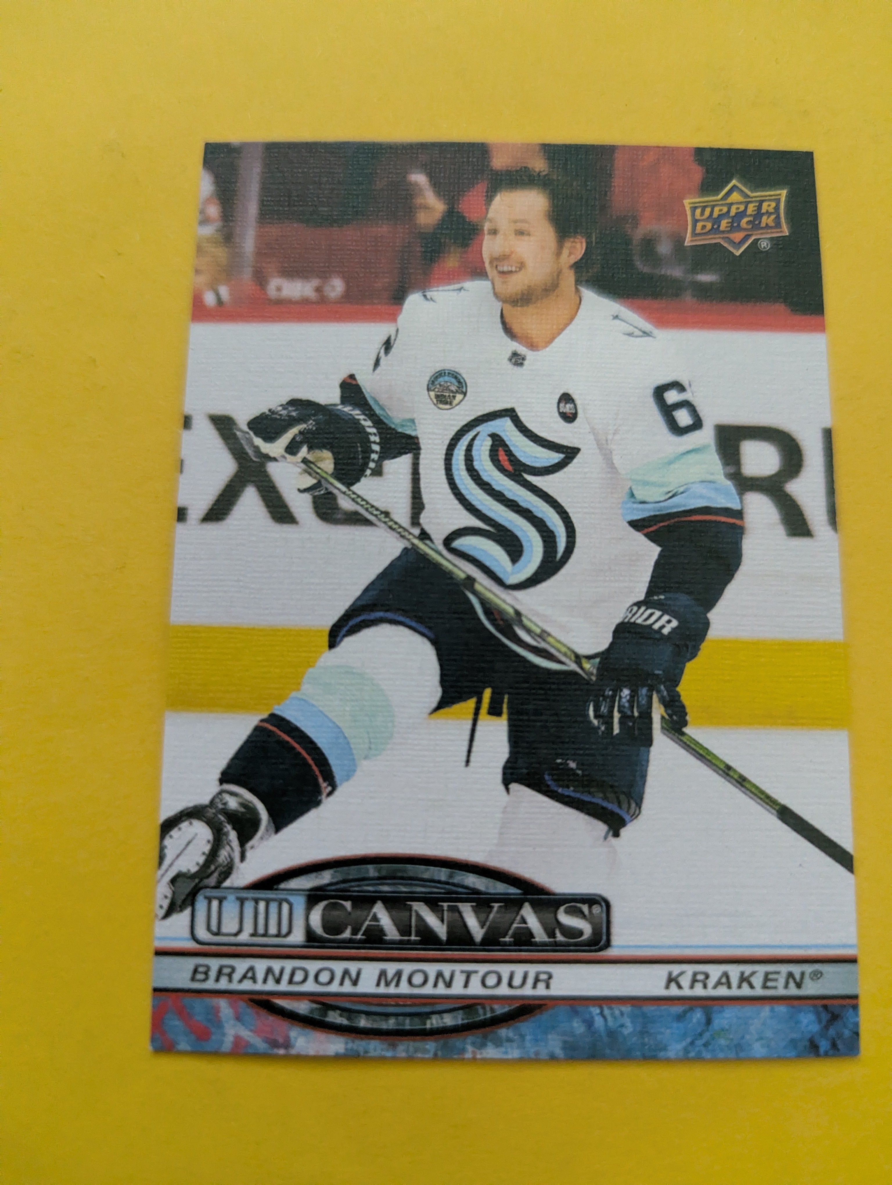 Brandon Montour 25-26 Upper Deck UD Canvas Card