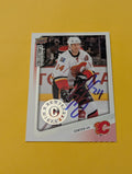 Craig Conroy Signed Calgary Flames Card