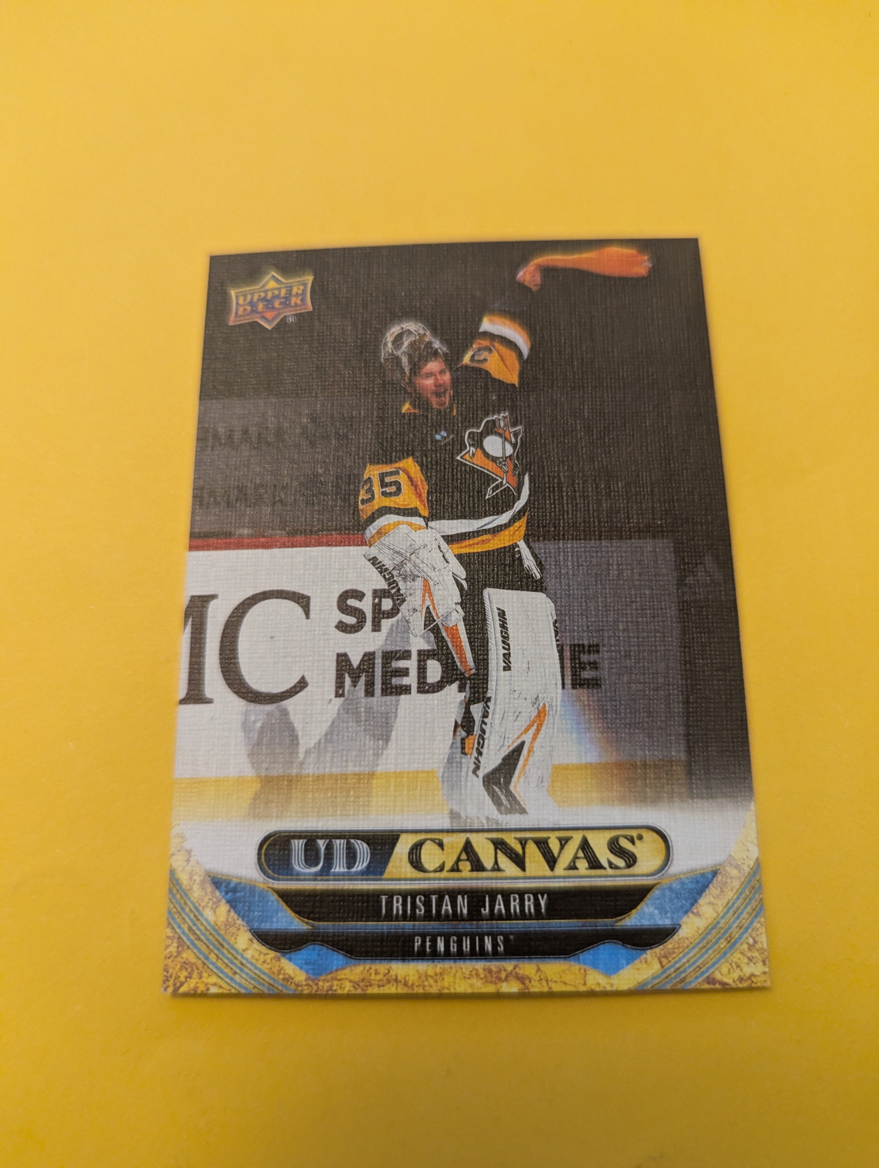 Tristan Jarry 24-25 Upper Deck UD Canvas Card