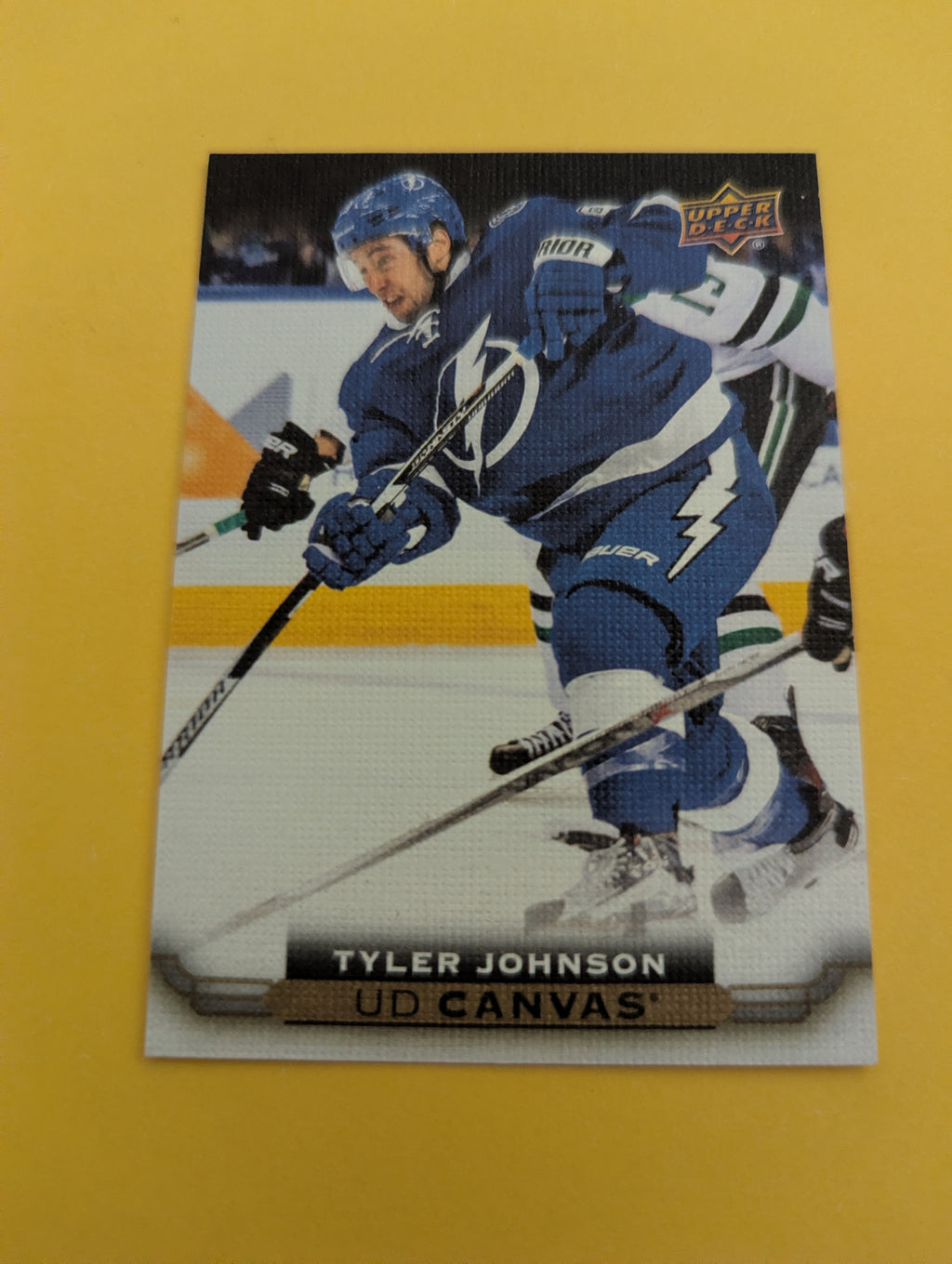 Tyler Johnson 15-16 Upper Deck UD Canvas Card