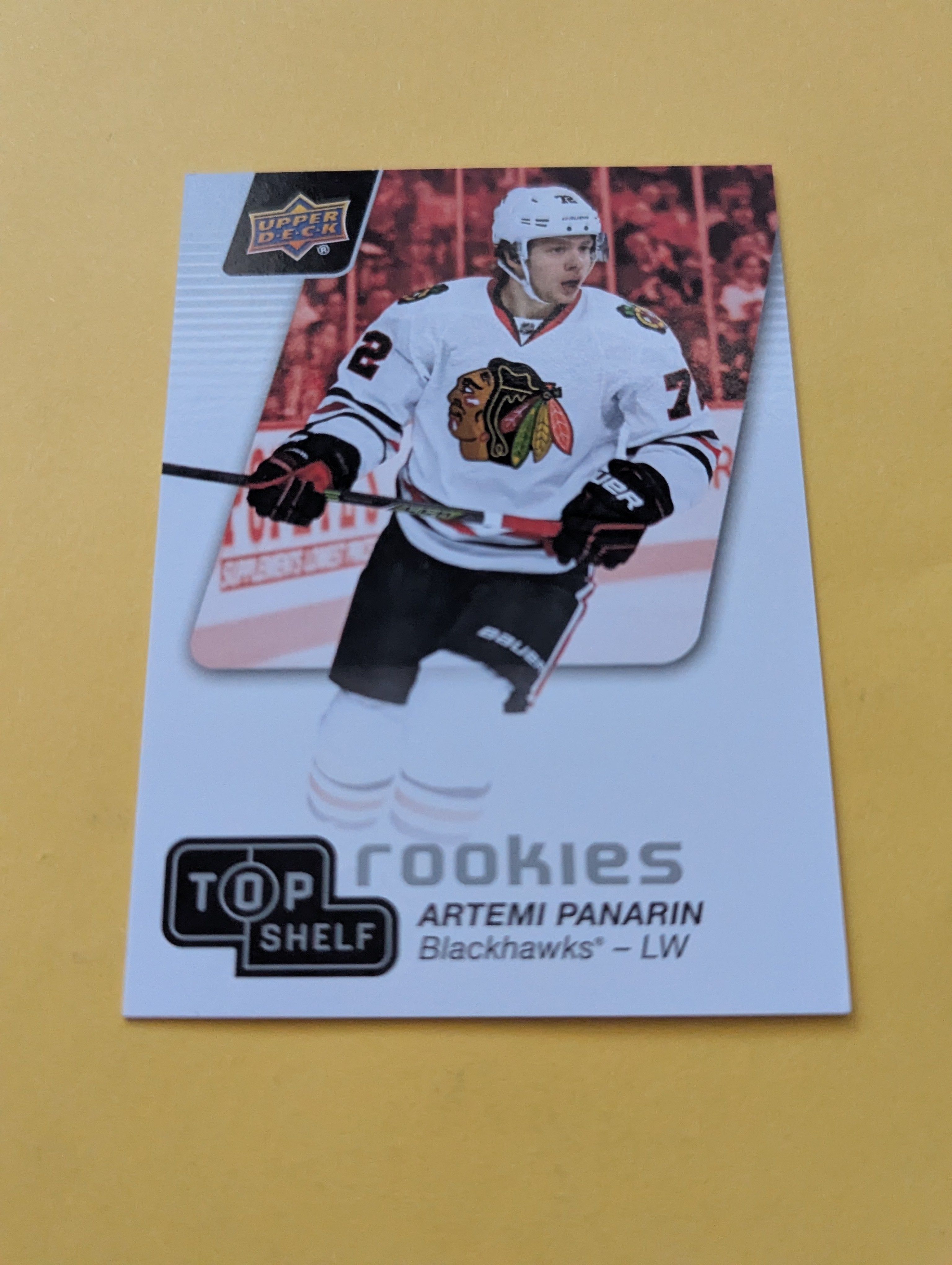 Artemi Panarin 15-16 Upper Deck Top Shelf National Convention Rookie Card