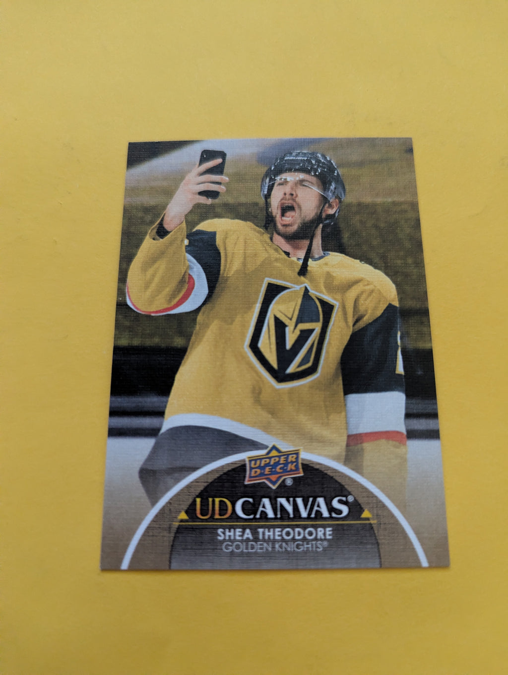 Shea Theodore 21-22 Upper Deck UD Canvas Card