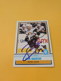 Paul Gaustad Signed Buffalo Sabres Card C
