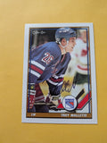 Troy Mallette Signed New York Rangers Card G