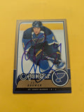 Eric Brewer Signed St. Louis Blues Card A