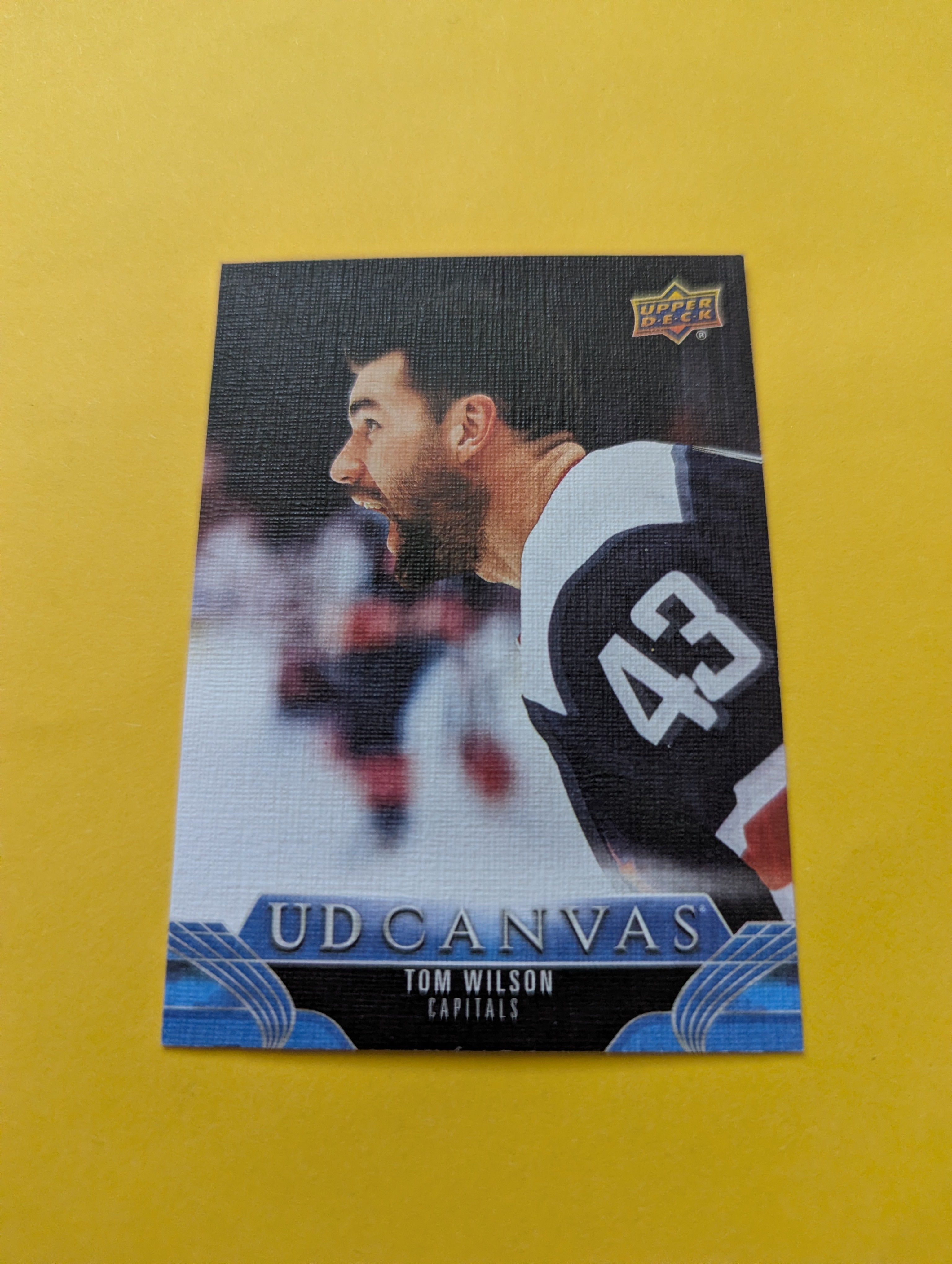 Tom Wilson 23-24 Upper Deck UD Canvas Card