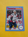 Shaone Morrisonn Signed Washington Capitals Card A