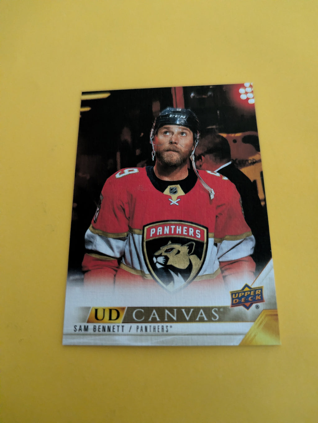 Sam Bennett 20-21 Upper Deck UD Canvas Card