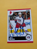 Jan Hejda Signed Columbus Blue Jackets Card A
