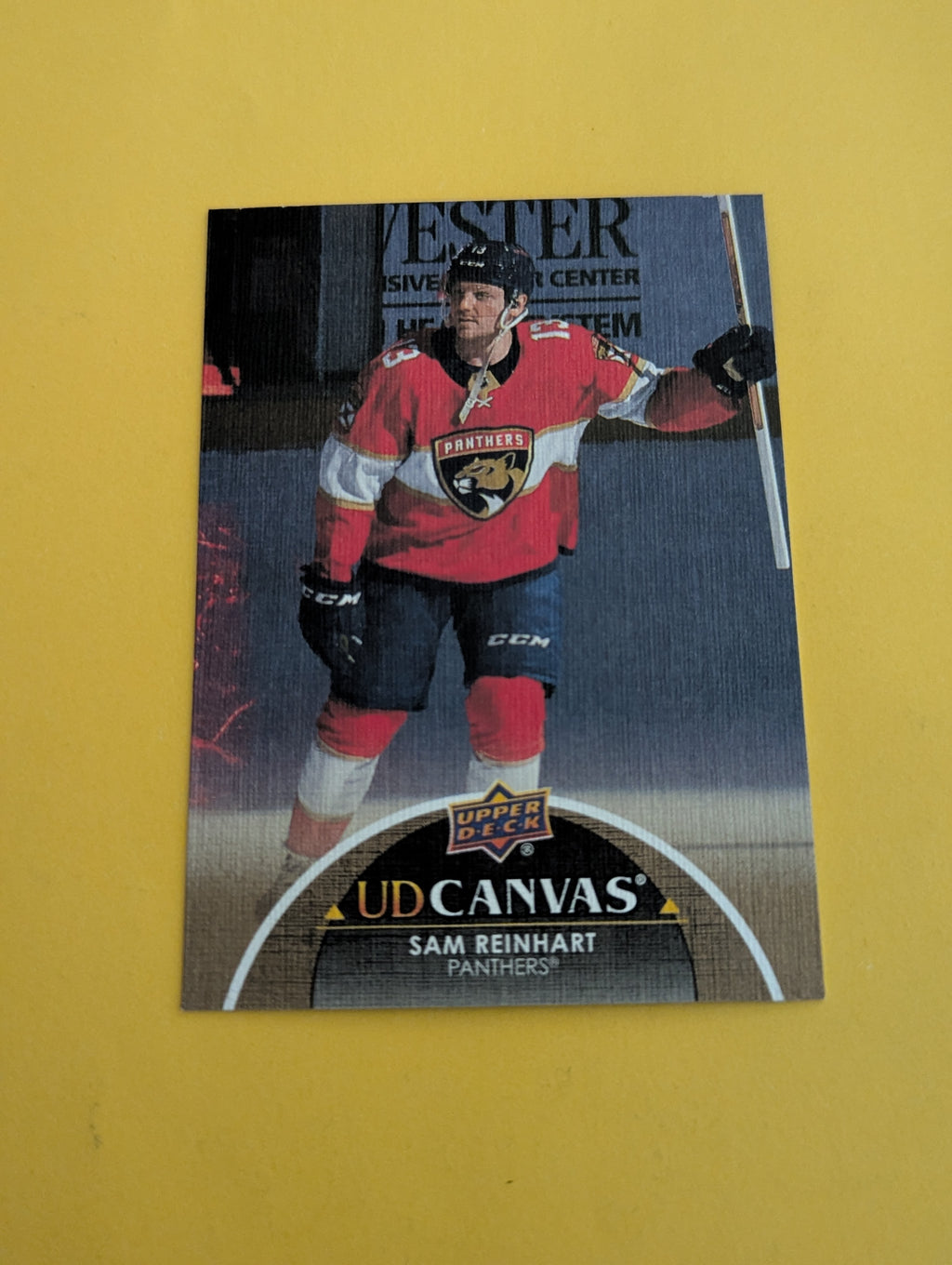 Sam Reinhart 21-22 Upper Deck UD Canvas Card
