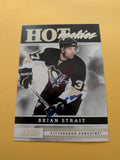 Brian Strait Signed Pittsburgh Penguins Rookie Card D