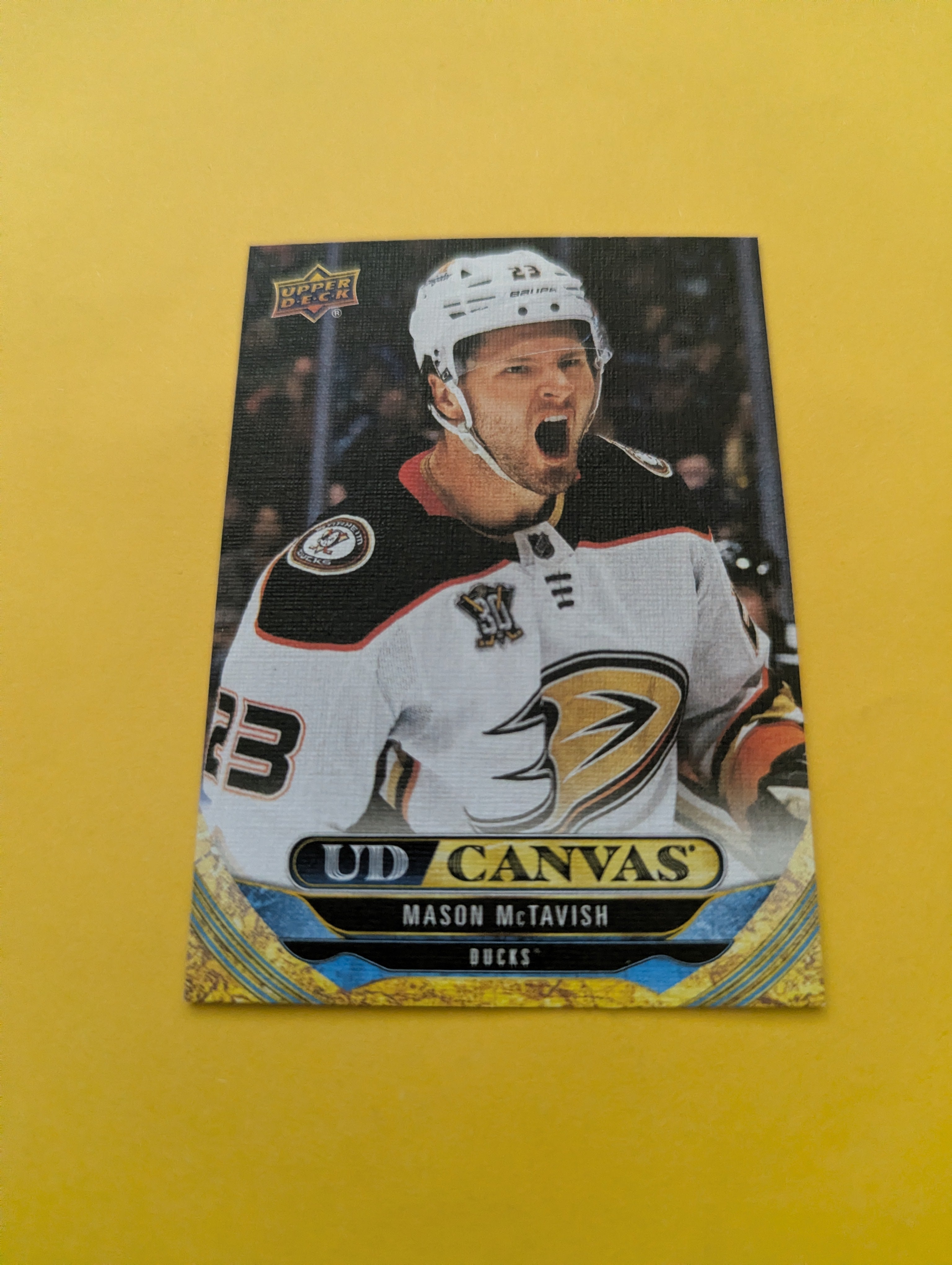 Mason McTavish 24-25 Upper Deck UD Canvas Card