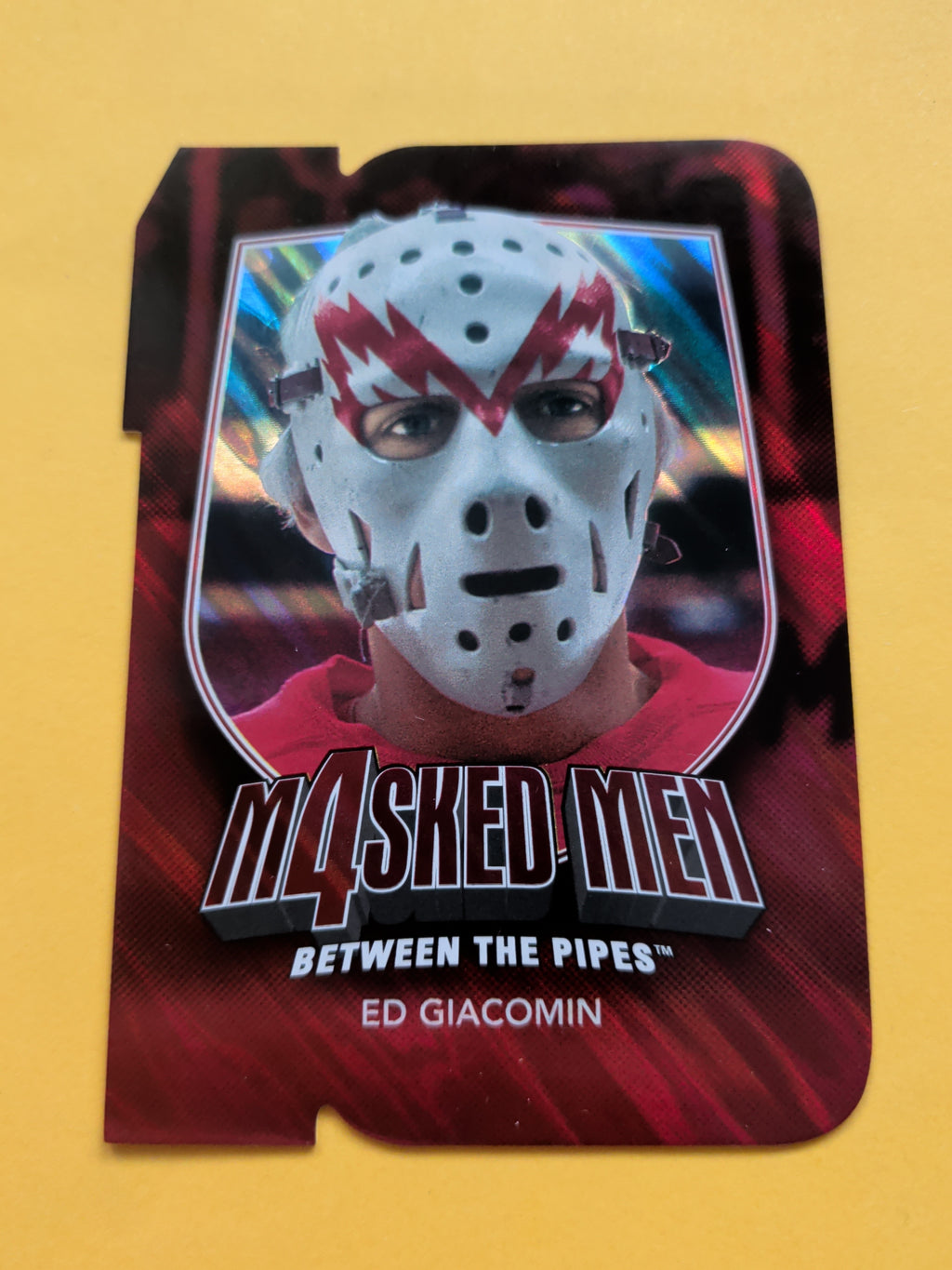 Ed Giacomin 11-12 ITG Between The Pipes Masked Men Card