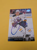 Drew Stafford Signed Buffalo Sabres Card H