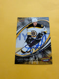 Aaron Ward Signed Boston Bruins Card A