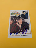 Nick Johnson Signed Pittsburgh Penguins Rookie Card A