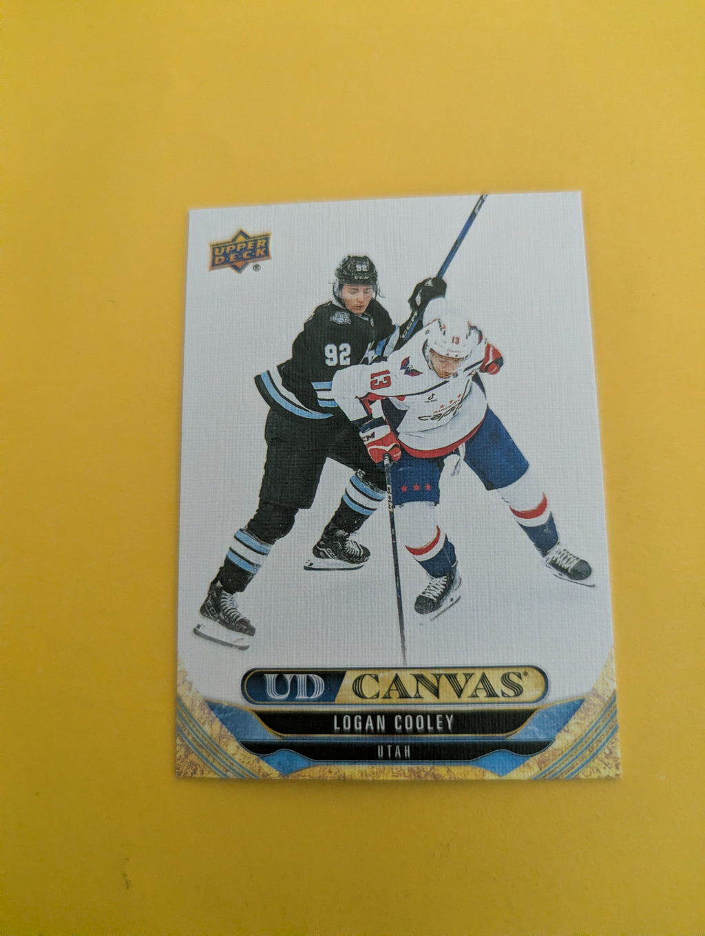 Logan Cooley 24-25 Upper Deck UD Canvas Card