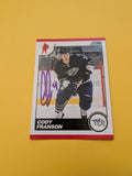 Cody Franson Signed Nashville Predators Card B