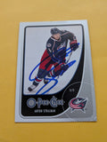 Anton Stralman Signed Columbus Blue Jackets Card C