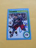 Mike Commodore Signed Columbus Blue Jackets Card C