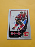 David Moss Signed Calgary Flames Card C