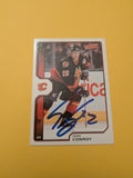 Craig Conroy Signed Calgary Flames Card A