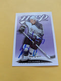 Eric Belanger Signed Los Angeles Kings Card C