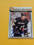 Brendan Mikkelson Signed Anaheim Ducks Card A