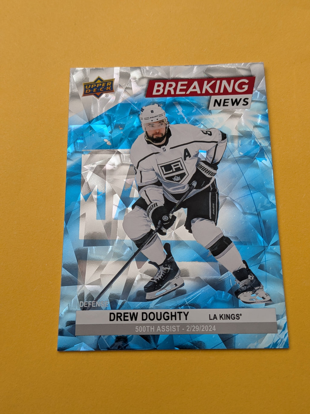Drew Doughty 24-25 Upper Deck Breaking News Card