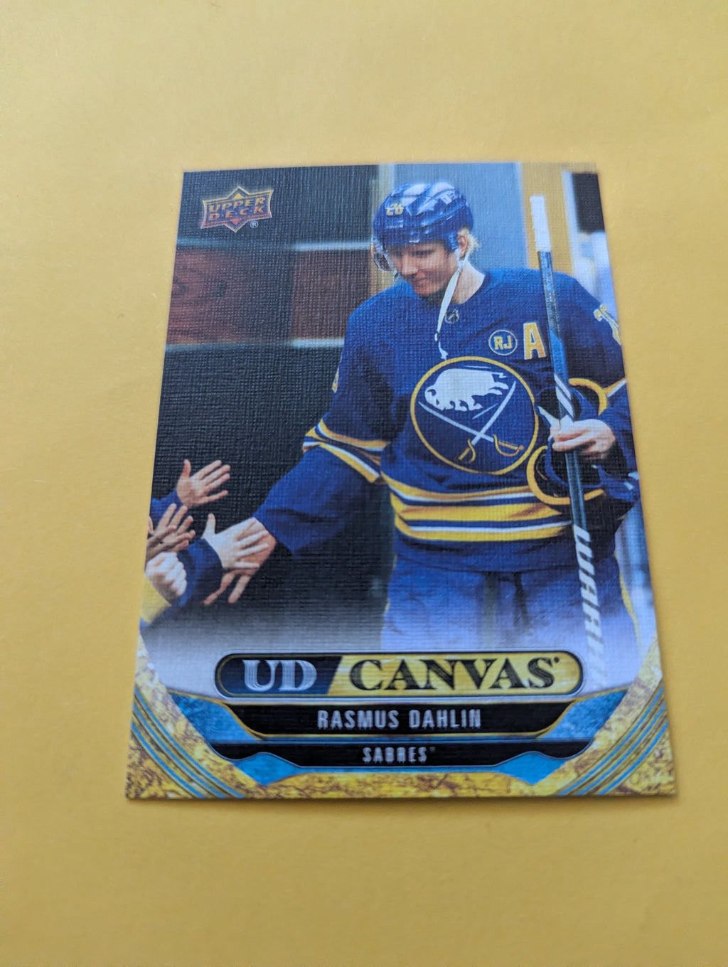 Rasmus Dahlin 24-25 Upper Deck UD Canvas Card