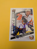 Andrew MacDonald Signed New York Islanders Rookie Card A