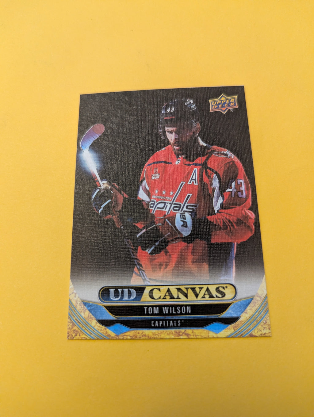 Tom Wilson 24-25 Upper Deck UD Canvas Card
