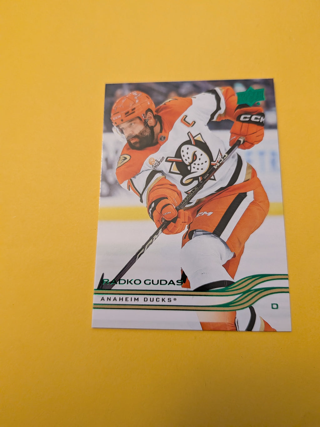 Radko Gudas 25-26 Upper Deck Green Holiday Card