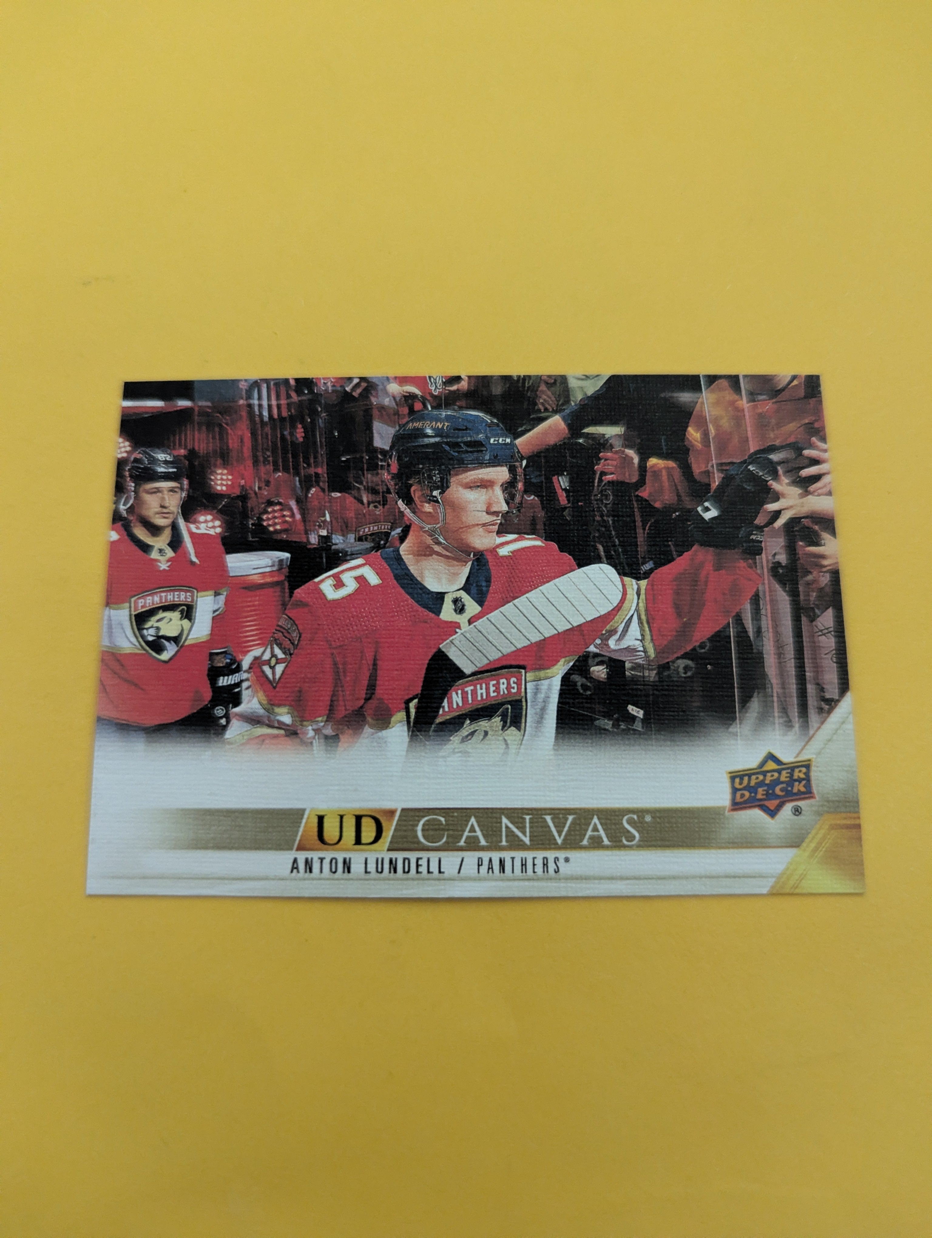 Anton Lundell 22-23 Upper Deck UD Canvas Card