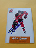 Adam Larsson Signed New Jersey Devils Card D