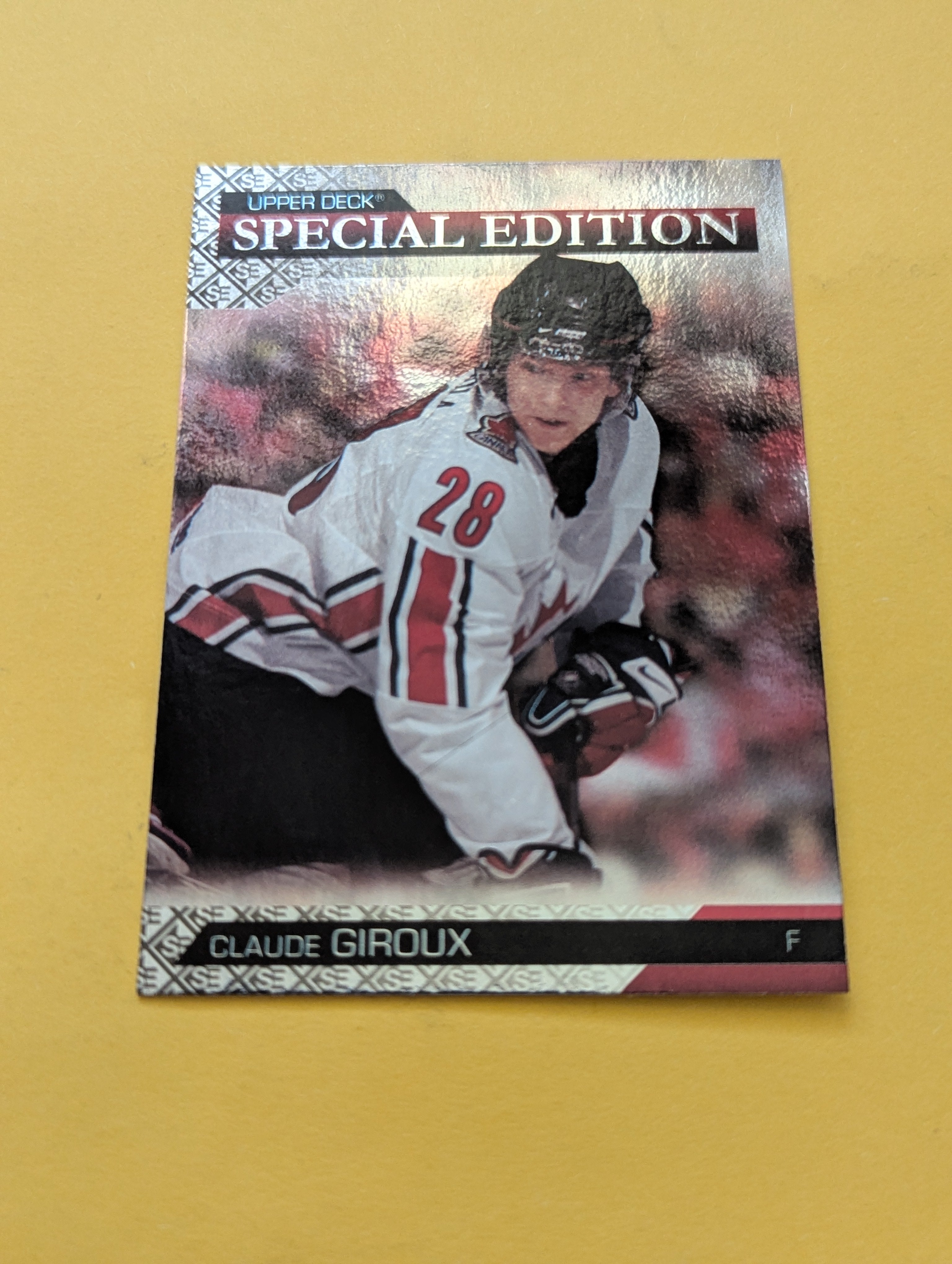 Claude Giroux 2013 Upper Deck Team Canada Special Edition Card