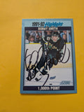 Bobby Smith Signed Minnesota North Stars Card A