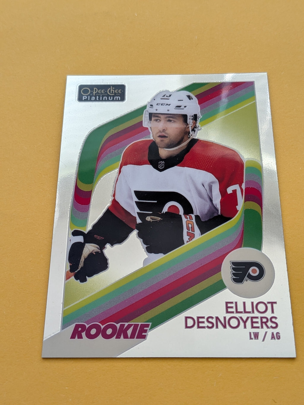 Elliot Desnoyers 23-24 OPC Platinum Retro Rookie Card