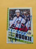 Cody Goldubef Signed Columbus Blue Jackets Rookie Card A