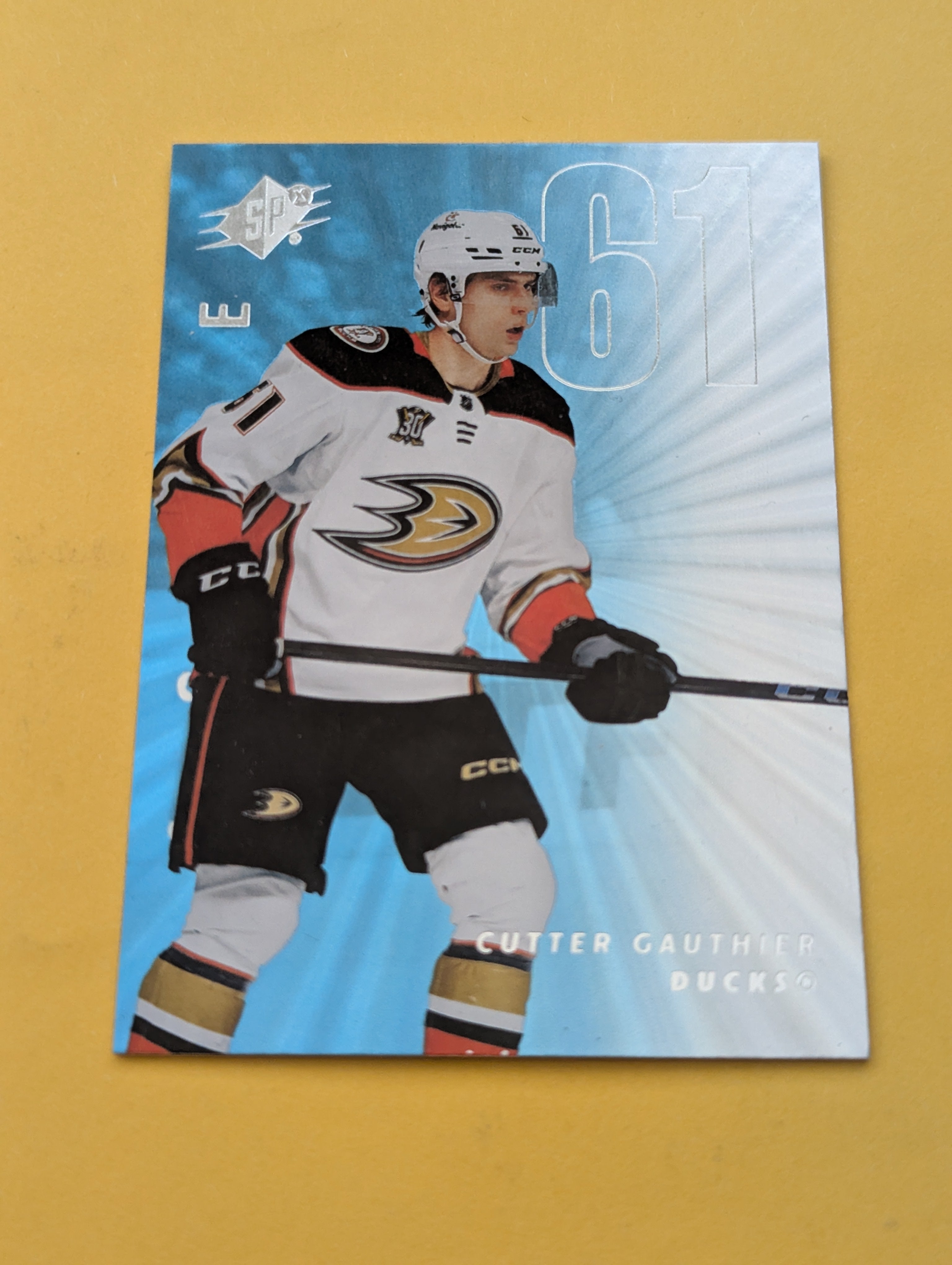 Cutter Gauthier 24-25 SPX Rookie Card